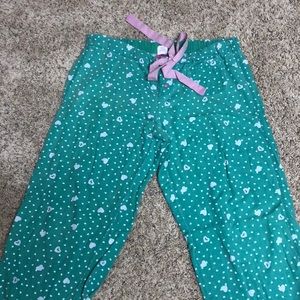 Flannel pajama bottoms